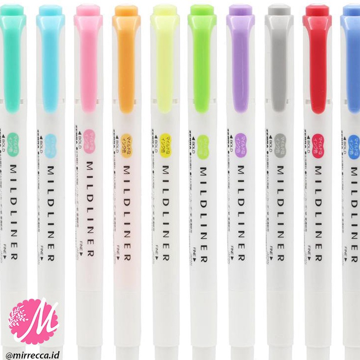 

Ready Stock ZEBRA MILDLINER WKT-7 TWIN TIP HIGHLIGHTER