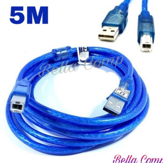 Pasti Murah Kabel USB Printer 2.0 kabel printer 10M 5 meter 5M 3M 1.5M KABEL USB PRINTER 10M 5M 3M 1