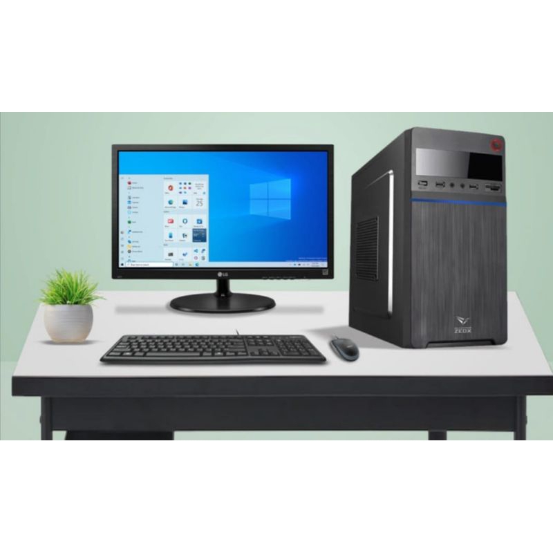 KOMPUTER PC RAKITAN UNTUK OFFECE / ADMIN CORE I5 LENGKAP SIAP PAKAI