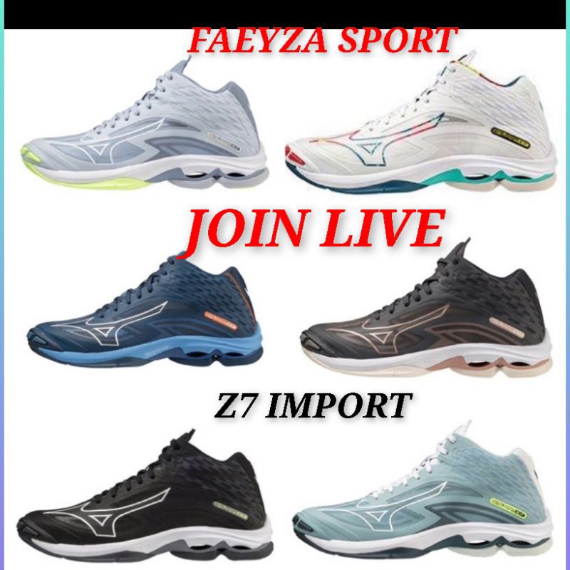 Sepatu Volley Mizuno Wave Wlz7 Import Sepatu Badminton Terlaris