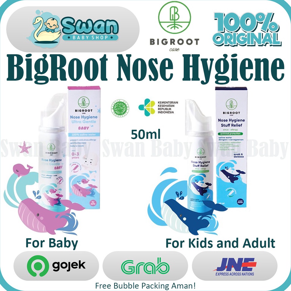 5.5 Brand Bigroot Nose Hygiene Stuff Relief / Nose Hygiene Ultra Gentle Baby