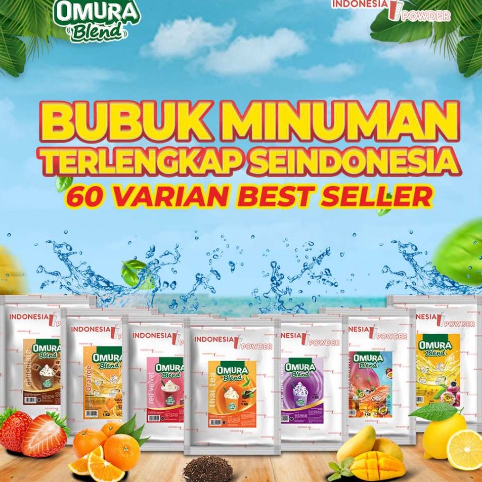 

Terbaru [SERIES] OMURA Blend Bubuk Minuman Instant Aneka Rasa Mix Omura Powder 500 GR Super Sale