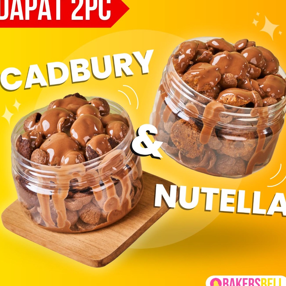 

Harga Murah (PAKETAN) ChocBox Choco Crunch Cookies Rasa Campur (isi Nutella + Cadbury) | snack chocolate coklat cemilan Big Sale