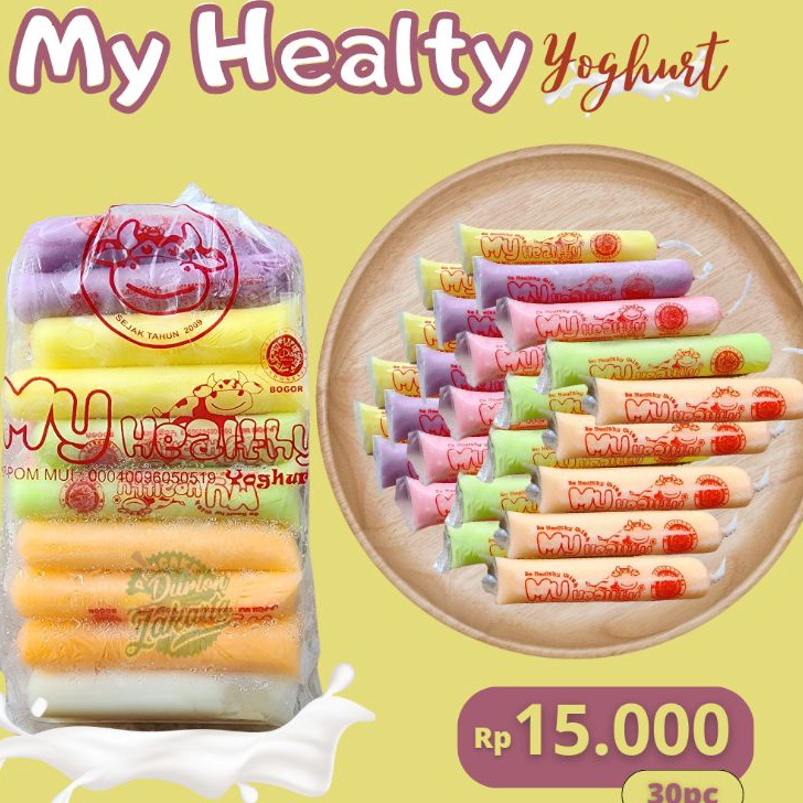 

Ready Stok my healty Yogurt Stok Banyak