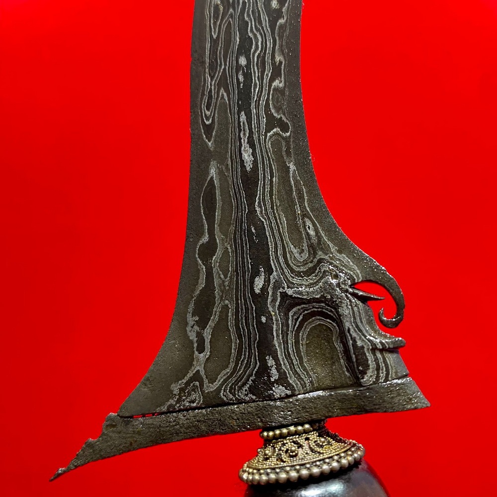 Keris Pandawa Lare Luk 5 Pamor Wos Wutah Tangguh Madiun Sepuh Asli Kuno