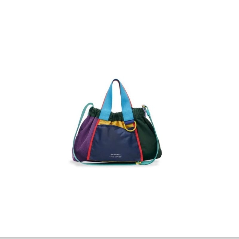 Super Panelled XS Dumpling Bag(navy/forest)