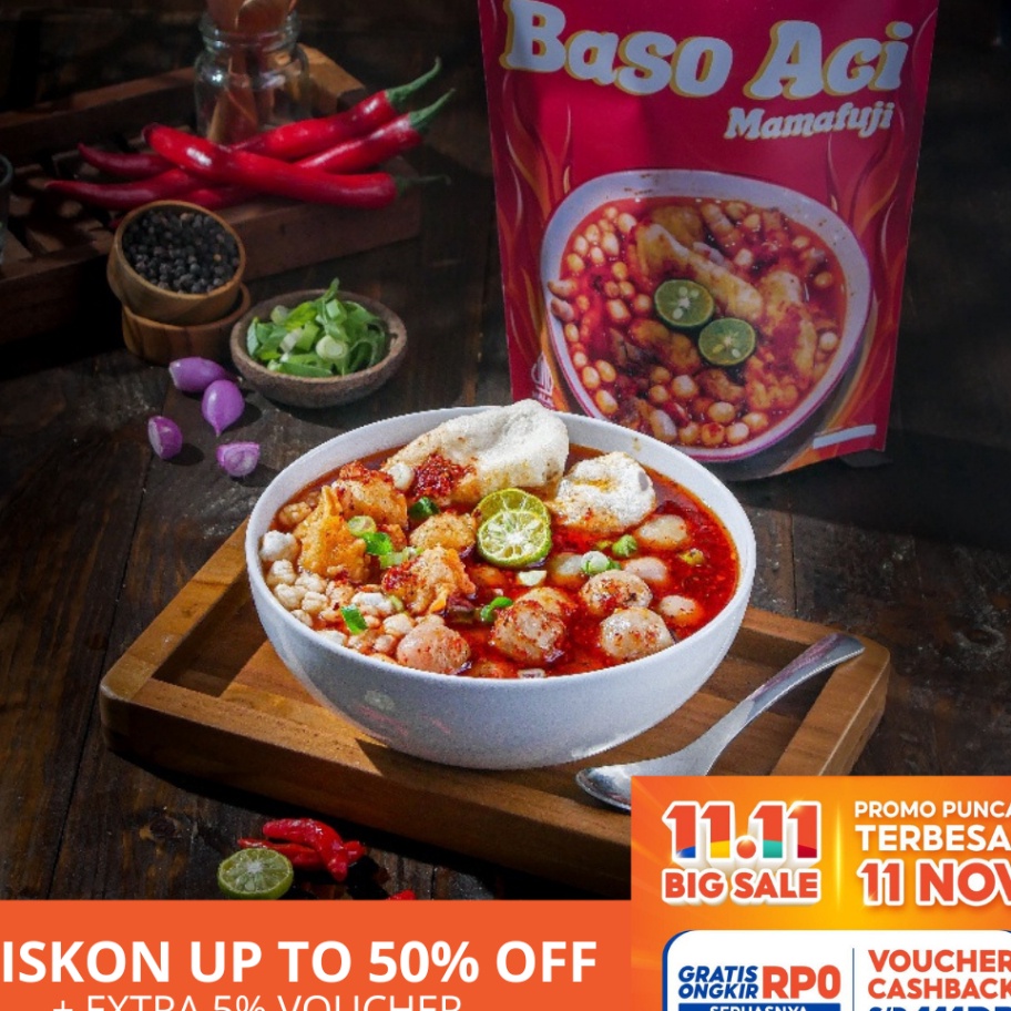 

Baru Mamafuji - Baso Aci Pedas Ready Stok