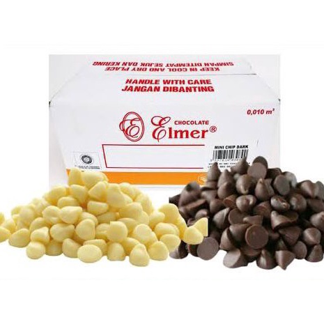 

Harga Murah Choco chips Elmer / Chocochips DARK & WHITE 250gr Terlaris