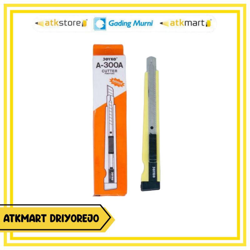 

JOYKO CUTTER KECIL A-300 A PEMOTONG KERTAS UKURAN 14 CM