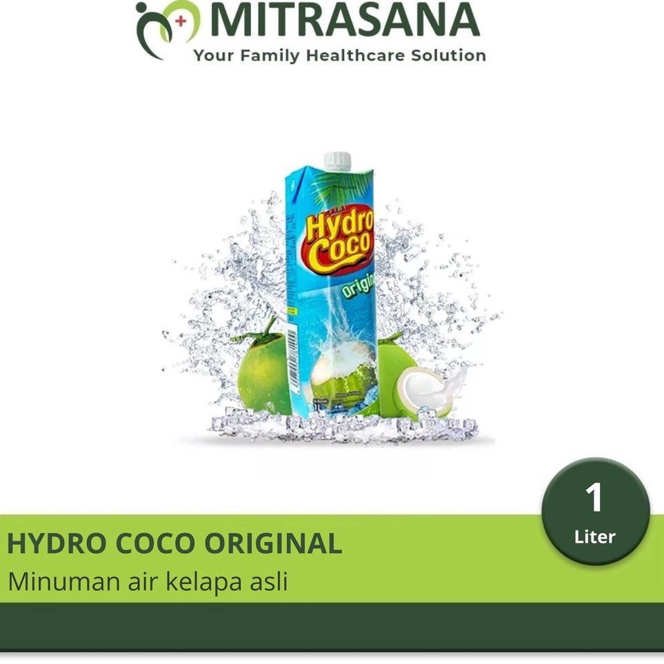 

[KODE PRODUK C6HZC9762] Hydro Coco Original 1 Liter