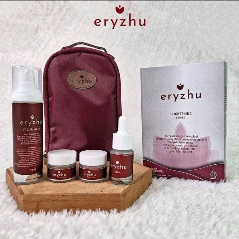 Minipack paket skincare Eryzhu Brightening series travel size