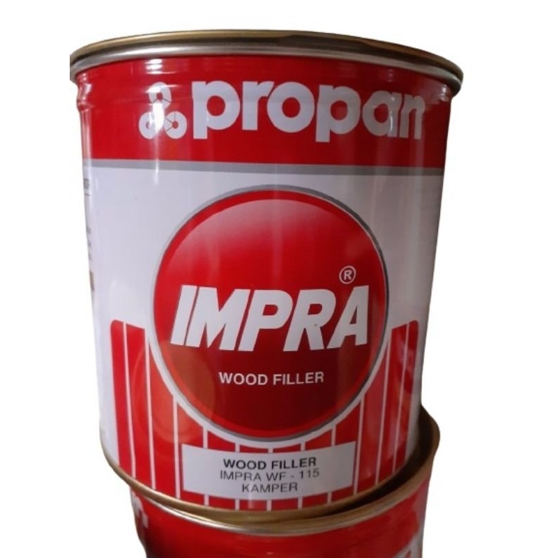 Propan Impra Wood Filler 115 Kamper Dempul Politur Kayu Impra Cat Dasar Kayu