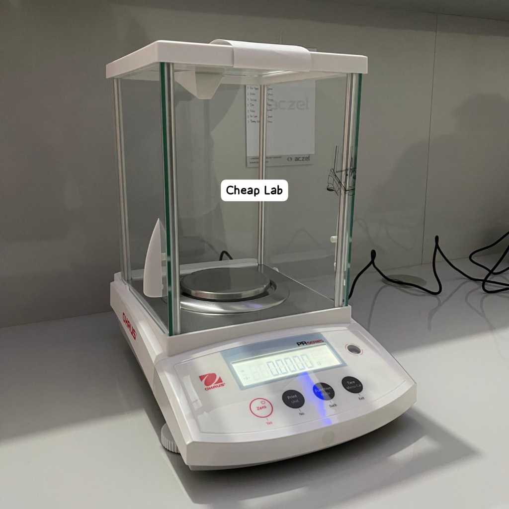 Ohaus Timbangan Analitik PR224/E 220 x 0.0001 g Analytical Balance Lab