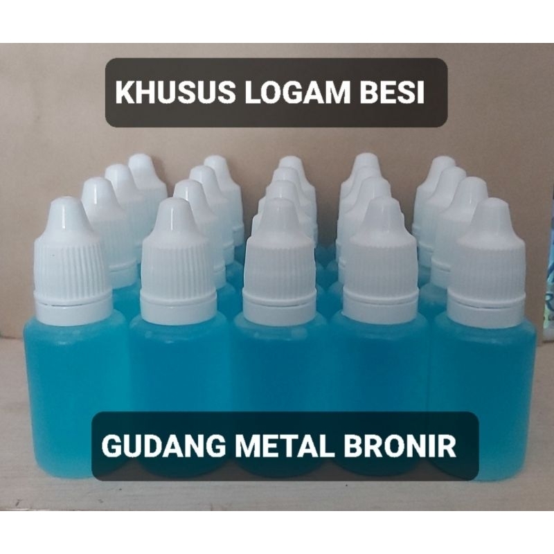 produk inovasi menghitamkan besi ss metal bronir 15 ml