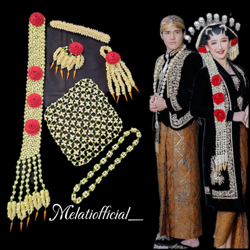 melati tibododo set / melati imitasi /melati pengantin jawa