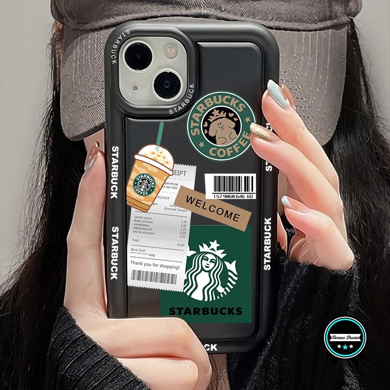 SS857 SOFTCASE SILIKON CASING SHOCKPROOF STARBUCK COFFEE FOR NOKIA 5.1 PLUS NOKIA 7.2 BD5985