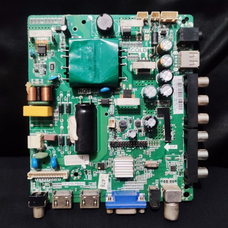 Mb Mainboard Tv Led Polytron PLD24T8511B PLD24T8511 24T8511B 24T8511 24T