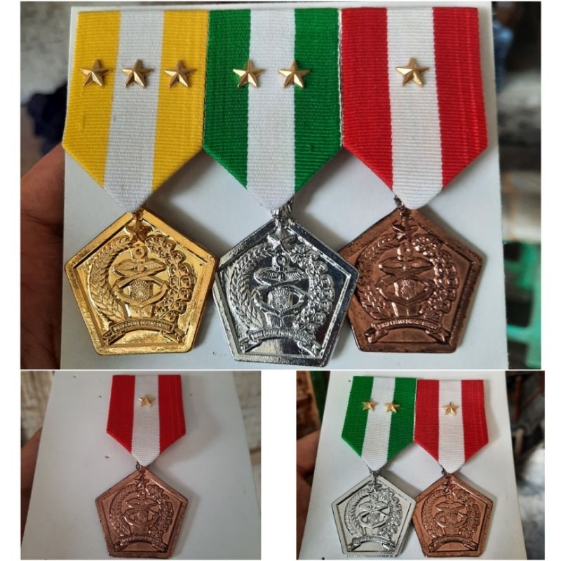 Lencana Medali Senioritas 2 4 6 Tahun IARMI Alumni MENWA Resimen Mahasiswa Suskalak Diksar