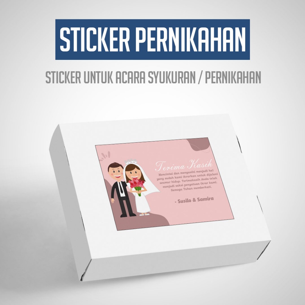 

Ohio * Sticker Wedding I Sticker Pernikahan I Cetak Sticker Tanpa PO I Sticker Syukuran I Cetak Sticker Pernikahan I Sticker Pernikahan