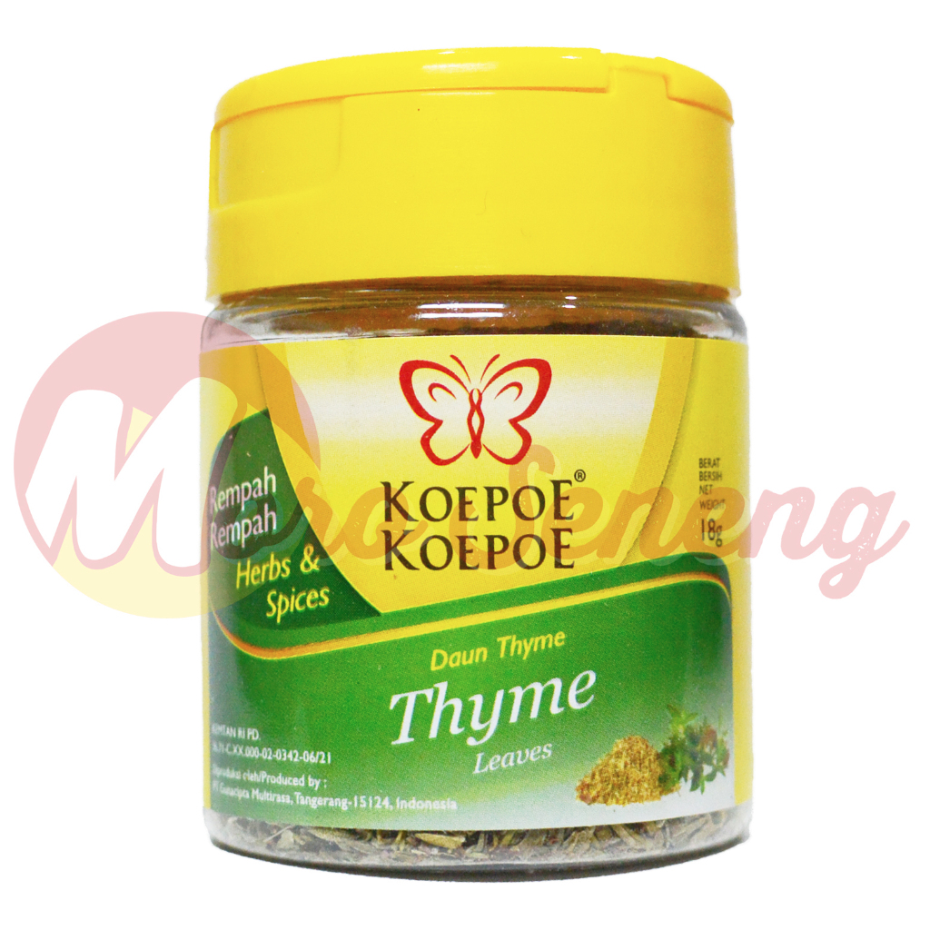 

Thyme Koepoe Daun Timi Kering Italian Herbs Flakes Kupu