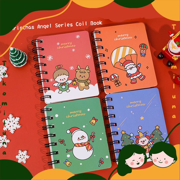 

Mini memo notepad notebook natal christmas souvenir kado bingkisan hampers natal buku tulis mini lucu cute HB1594