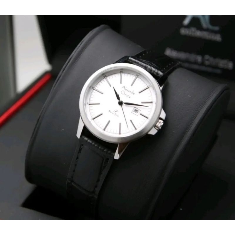 Jam Tangan Wanita Alexandre Christie Original AC1008LD Kulit