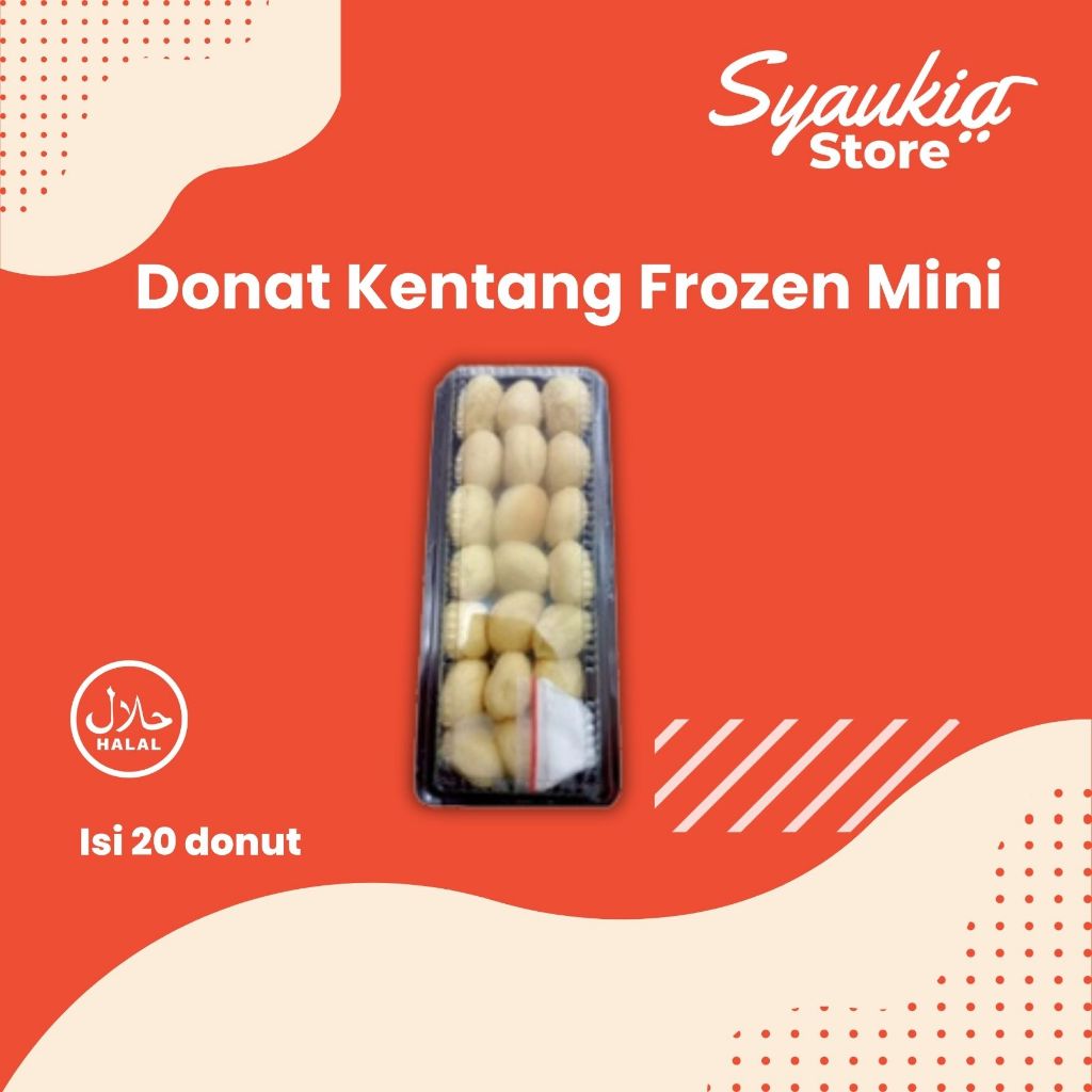 

Donat Kentang Frozen Mini dan Reguler dari Donita Food