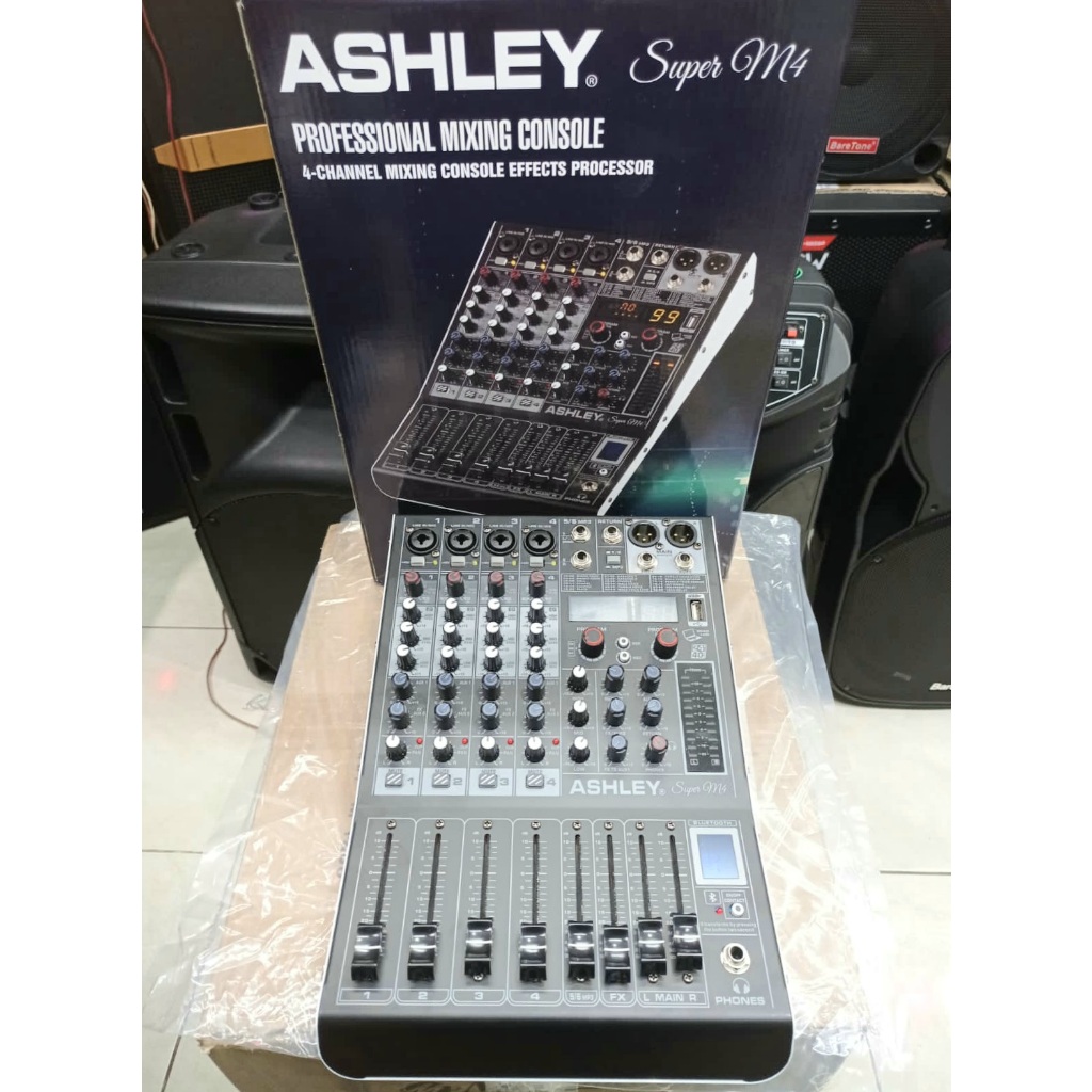 Mixer Ashley Super M4/MIXER ASHLEY 4 CHANNEL