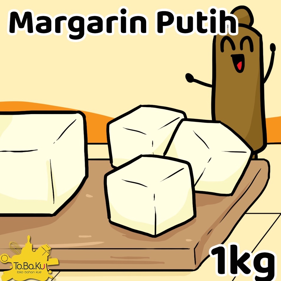 

➠Dijual Murah✻➬ Margarine Putih 1kg (Kemasan Repack) J70 ➟