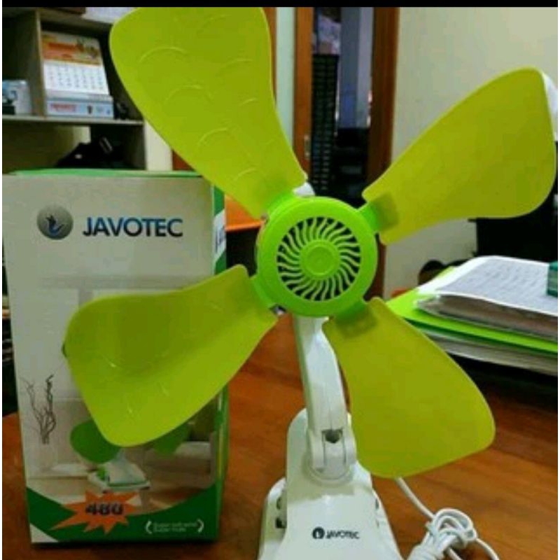 kipas angin jepit Javotec (480)