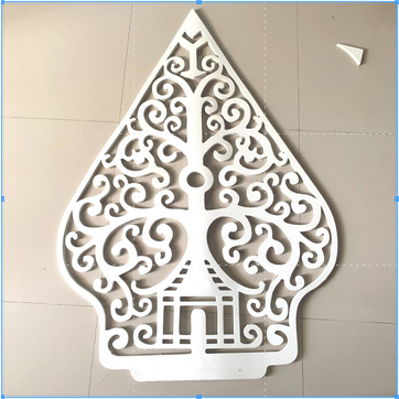 Wayang Gunungan T 150 Dekorasi Pelaminan Dekorasi Pernikahan Backdrop Bahan Spon Eva