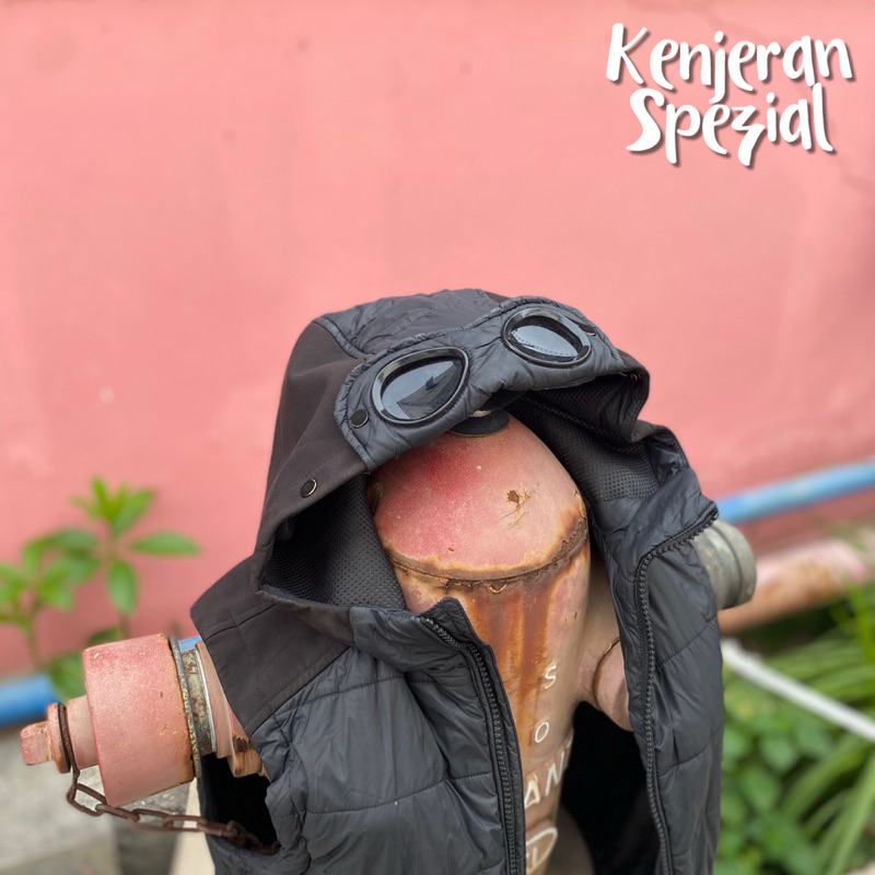 Cp Company Undersixteen Vest Softshell Jacket Black