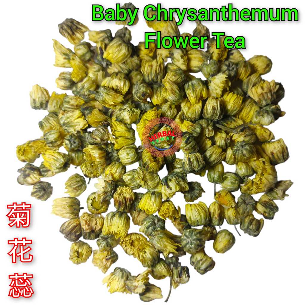 

Baby Chrysanthemum Flower Tea 100gram Ju Hua Rui Kuntum / Kuncup