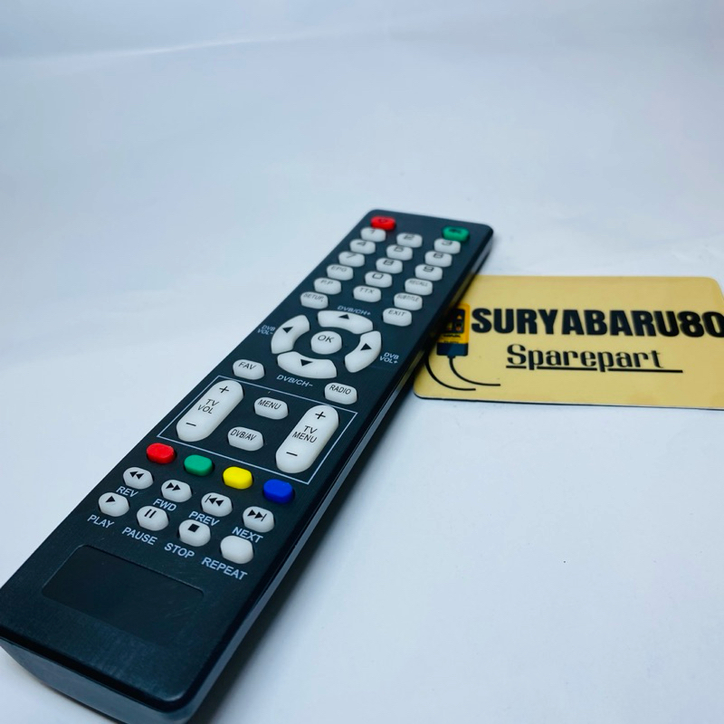 Remot tv tuner digital /remot digital tv tabung original mesin