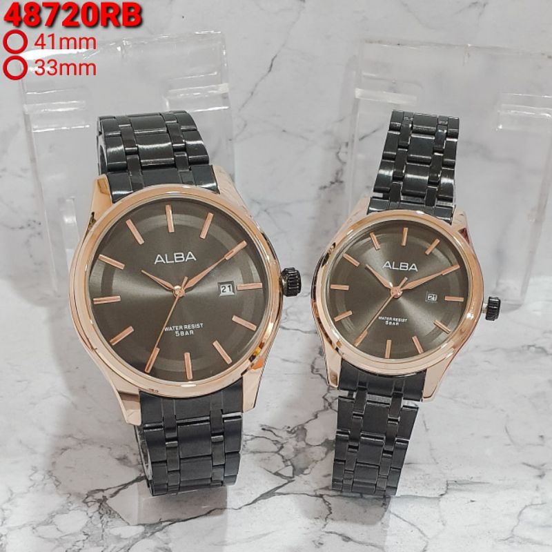 Jam Tangan Couple AIba 8720 (Bisa beli satuan)