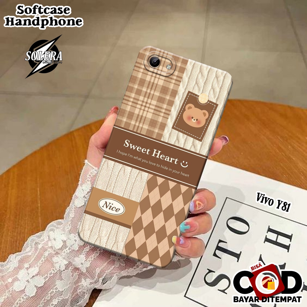 Case Vivo Y81 Softcase Vivo Y81 Terbaru Silikon Pro Camera Fashion Case Kartun Lucu Cover Hp Kesing 
