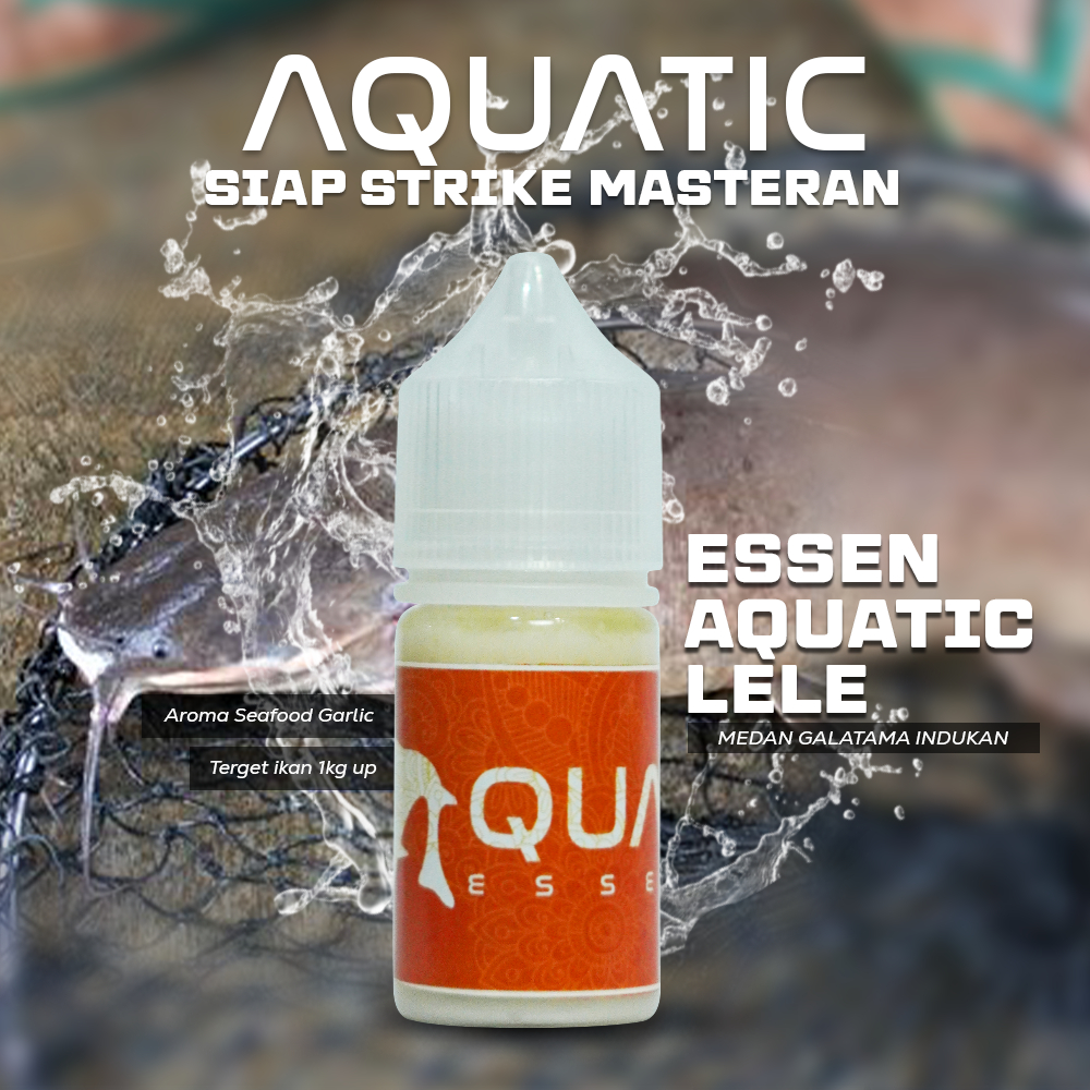 AQUATIC Essen Galatama Ikan Lele Paling Ampuh - Essen Ikan Lele Mancing Galatama Galapung Terbaik