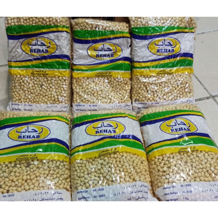 

[✧M72/] Kacang Arab 1 Kg Original Rehab Premium | Kacang Humus | Oleh Oleh Ayo Beli