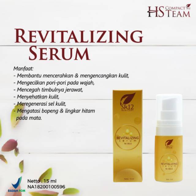 REVITALIZING SERUM SR12/