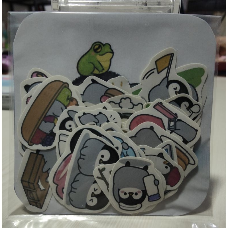 

STICKER LUCU PENGUIN PIYOTANUKI