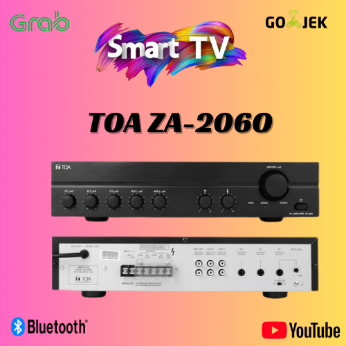 AMPLIFIER TOA ZA 2060 / ZA-2060 / ZA2060 HIGH COST PERFORMANCE POWER AMPLIFIER GARANSI RESMI TOA