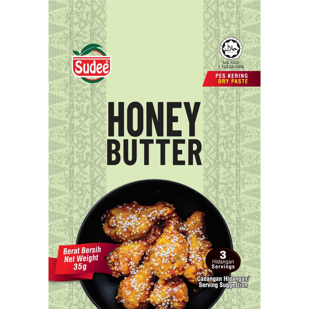 

Bumbu serbaguna sudee honey butter enak halal premium khas malaysia bumbu masak instan rempah asli