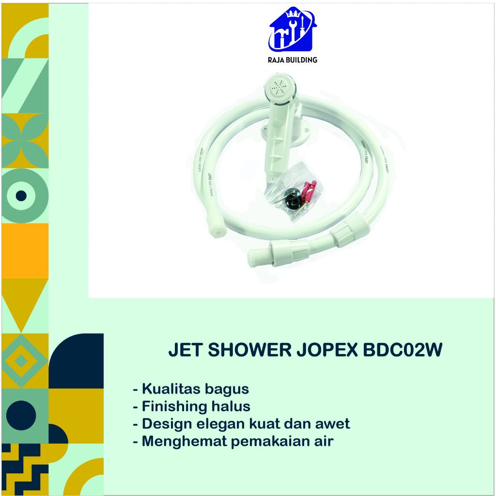 Jet Shower Jopex BDC02W / Shower Mandi / Shower Closet