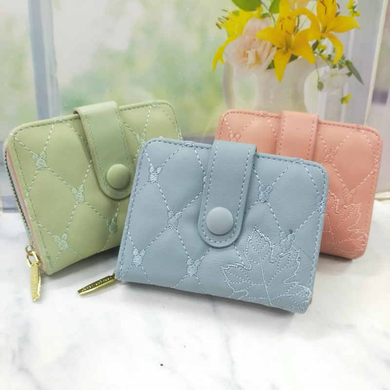 DOMPET WANITA KECIL LIPAT KANCING FOREVER YOUNG