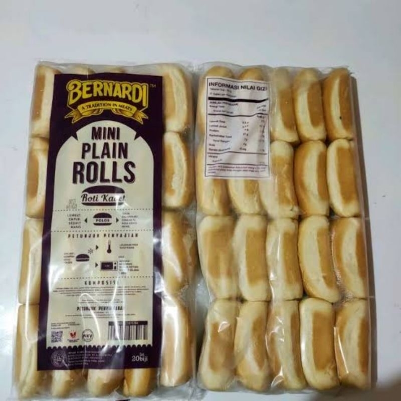 

Bernardi mini plain roll 20pcs