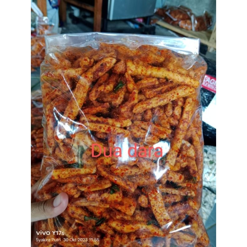 

basreng hot jeletot pedas daun jeruk 250gr