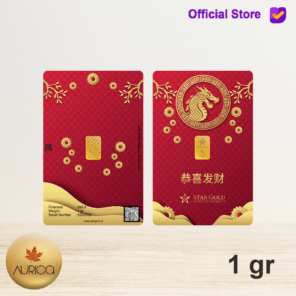 Logam Mulia (LM) StarGold Gift Dragon Series01