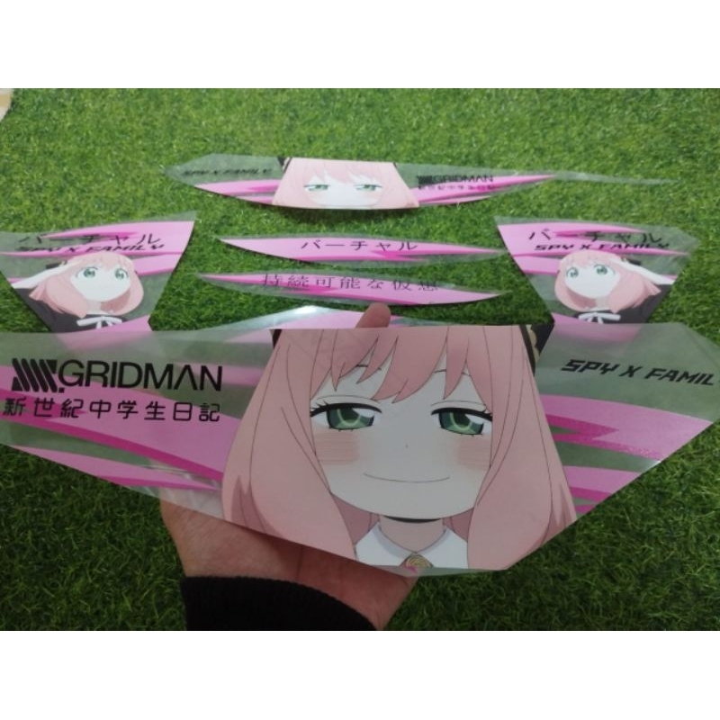 Striping Sticker Transparan Honda Vario Led old 125/150 costum Anime gridman