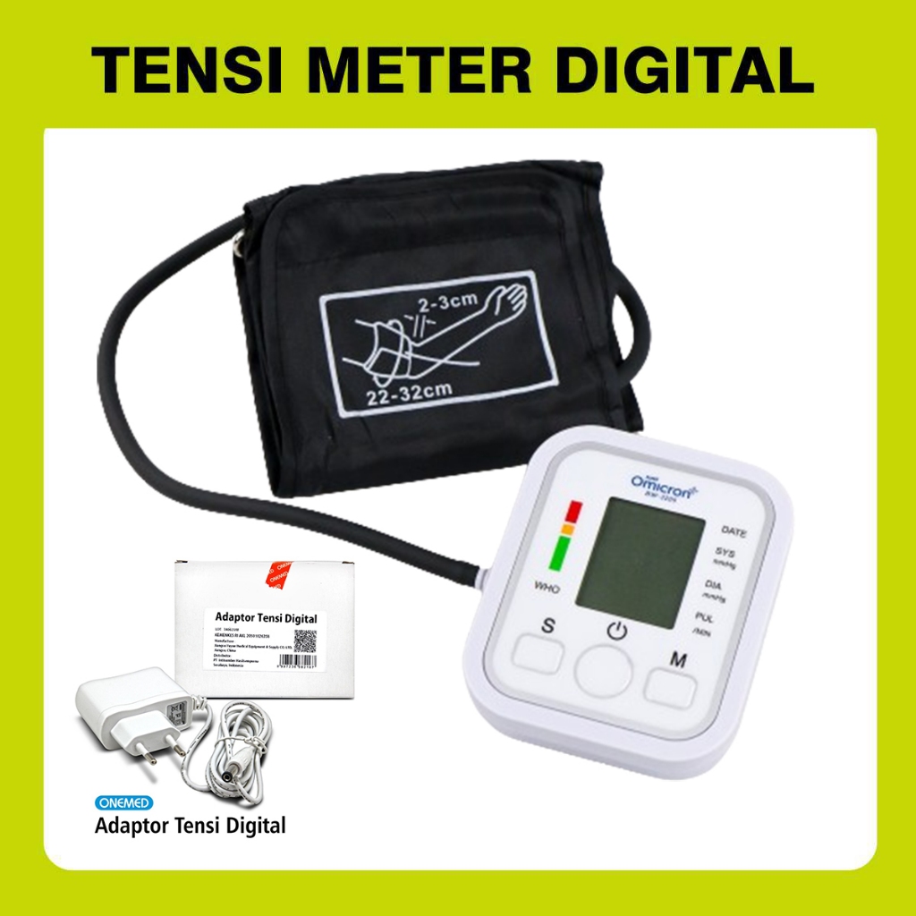 Tensimeter Digital Logitech Alat Cek Pengukur Tekanan Tensi Darah Digital Elektrik Otomatis dengan Suara with Voice