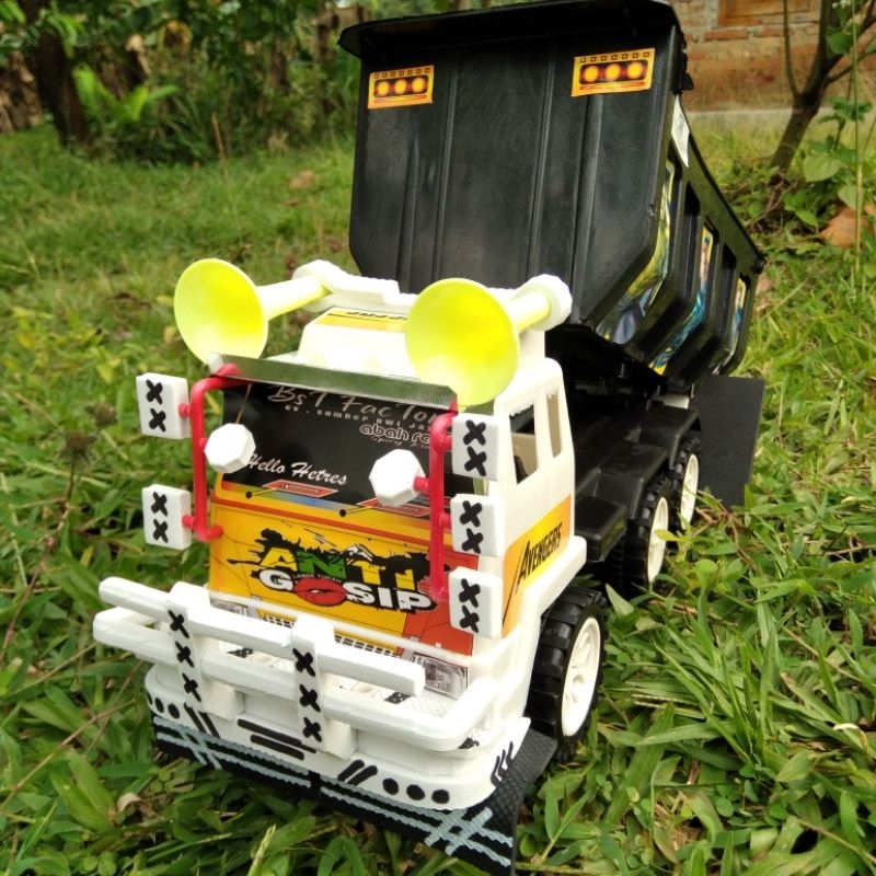 Bumper Truk Mobil Mainan Plastik  Truk Mainan Kontruksi Keren